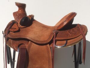Teskey's wade saddle van Ropers Ranch